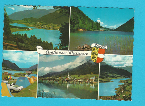 AK Grüße vom Weißensee.