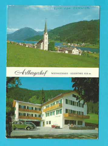 AK Weissensee. Techendorf. Inh.: H. u. F. Schwarzenbacher.