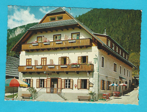 AK Weissensee. Gasthof Pension Weißensee. Inhaber: S. u. M. Koch.