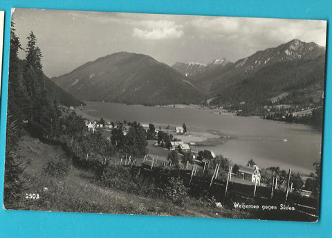 AK Weissensee gegen Süden.