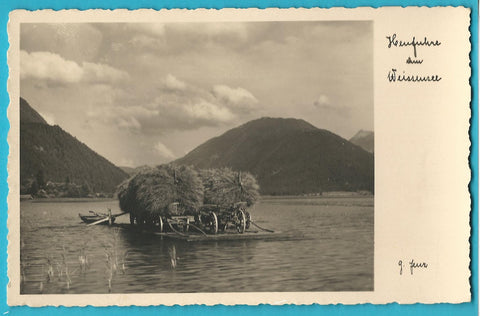 AK Heufuhre am Weissensee.