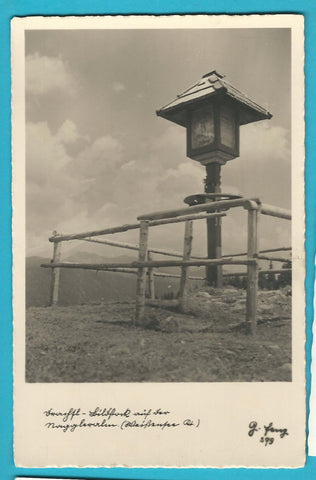 AK Bildstock auf der Naggleralm. Weissensee.