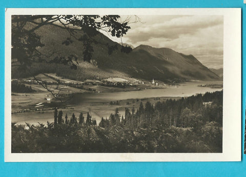 AK Panorama vom Weißensee.
