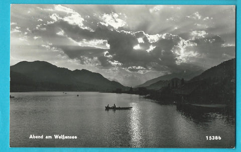 AK Abend am Weißensee.