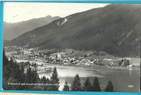 AK Techendorf und Gatschach am Weißensee.