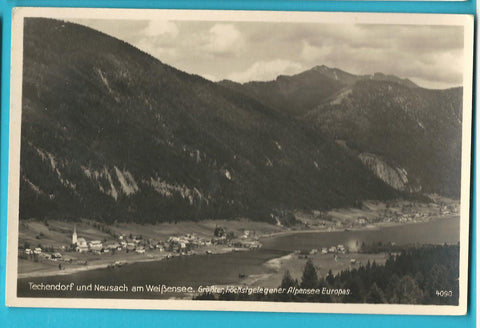 AK Techendorf und Neusach am Weißensee. (1939)