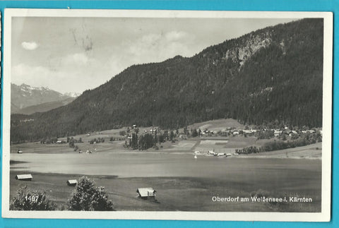 AK Oberdorf am Weißensee. (1928)