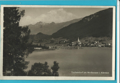 AK Techendorf am Weissensee. (1930)