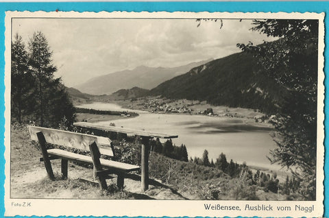 AK Weißensee, Ausblick vom Naggl.
