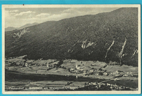 AK Techendorf u. Gatschach am Weissensee. (1931-32)