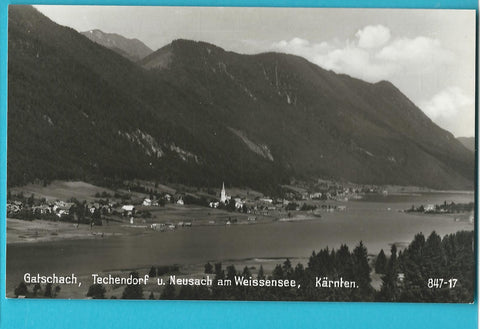 AK Gatschach, Techendorf u. Neusach am Weissensee. (1942)