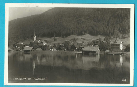 AK Techendorf am Weißensee.