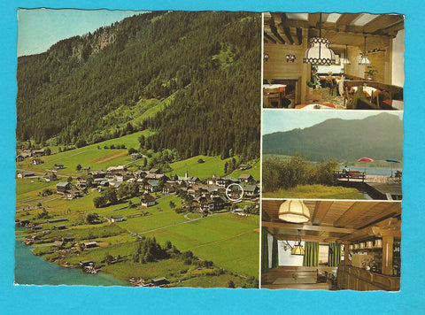 AK Gasthof Messner. Familie Roth. Gatschach am Weißensee. Techendorf.
