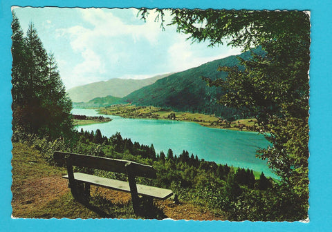 AK Blick von der Ranna auf Techendorf. Weißensee.