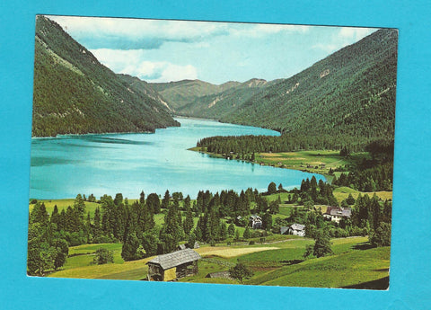 AK Blick von Naggl am Weißensee.