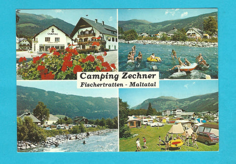 AK Camping Zechner Fischertratten - Maltatal.