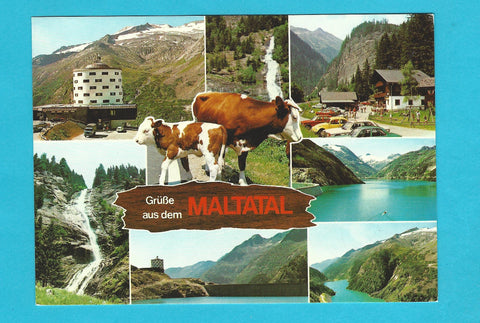 AK Grüße aus dem Maltatal.