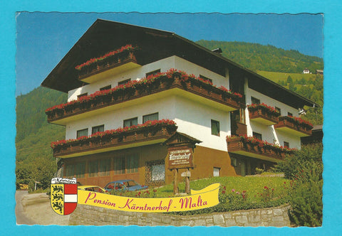 AK Malta 141. Pension Kärntnerhof. Rudolf Truskaller.