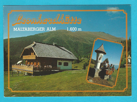 AK Leonhardhütte. Maltaberger Alm. Fam. Gritzner. Maltaberg 19.