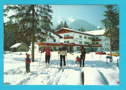 AK Berg im Drautal 59. Gasthof Pension Waldheim. Familie Stephan Waltl.