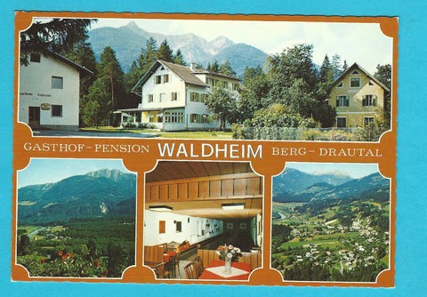 AK Berg im Drautal. Gasthof Pension Wadheim. Fam. Waltl.
