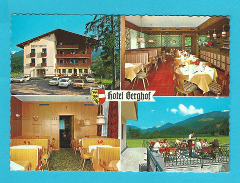 AK Berg im Drautal. Hotel Berghof. Inhaber Herwig Putz.