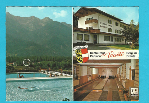 AK Berg im Drautal. Restaurant + Pension Waltl.