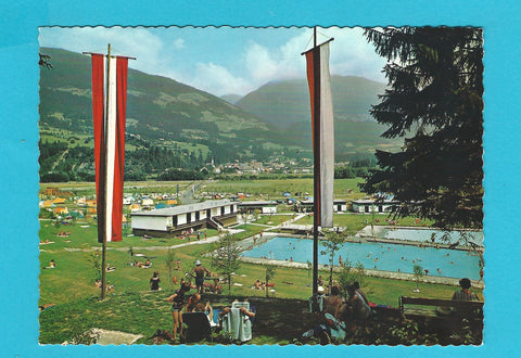 AK Dellach im Drautal. Waldbad Dellach.
