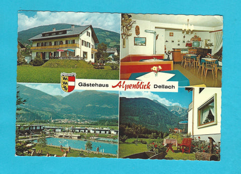 AK Dellach im Drautal. Gästehaus Alpenblick Waltl.