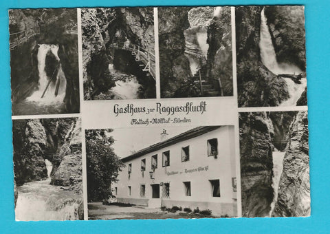 AK Gasthaus zur Raggaschlucht. Flattach.