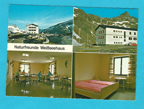 AK Naturfreunde Weißseehaus. Wurtenkees. Flattach.