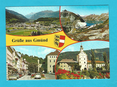 AK Grüße aus Gmünd.
