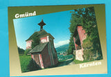 AK Gmünd. Die zweigeteilte Kirche am Kreuzbühel.