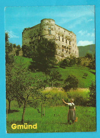 AK Gmünd. Burg.