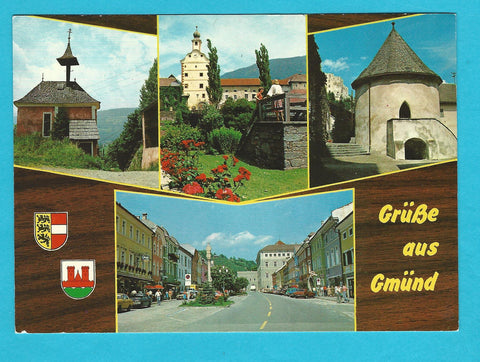 AK Grüße aus Gmünd.