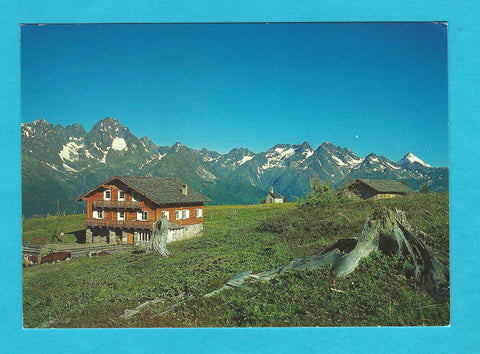 AK Alpengasthaus Glocknerblick mit Schobergruppe und Großglockner. Bes. G. Granig, Sagritz 10.