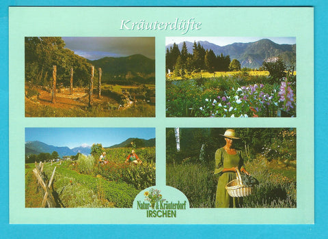 Karte Irschen. Natur- & Kräuterdorf. Kräuterdüfte.