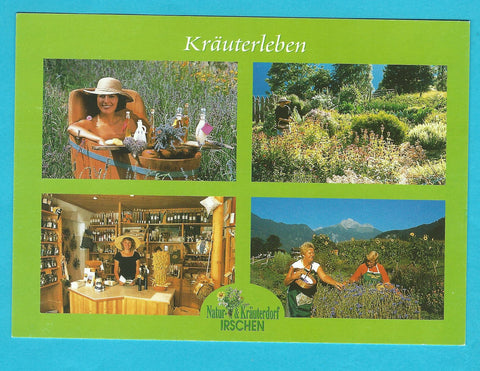 Karte Irschen. Natur- & Kräuterdorf. Kräuterleben.