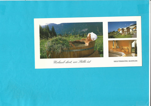AK Irschen. Kräuterhotel Familie Mandler.