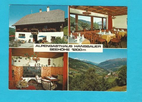 AK Eisentratten. Alpengasthaus Hansbauer. Hermine Egarter Innernöring 7.