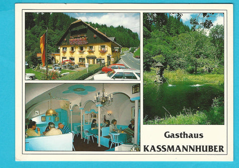 AK Kremsbrücke 5. Gasthaus Kassmannhuber. Peter u. Brigitte Kassmannhuber.