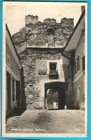 AK Gmünd. Maltator. (1938)