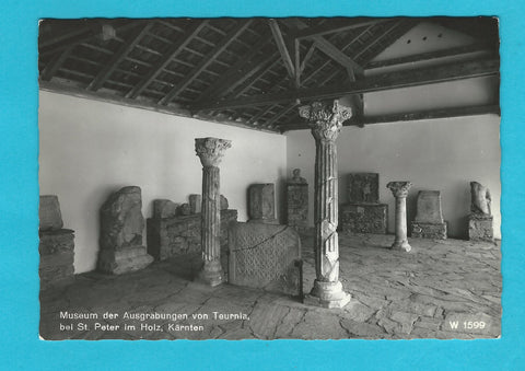 AK Museum der Ausgrabungen von Teurnia bei St. Peter im Holz.