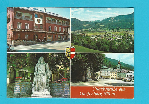 AK Urlaubsgrüße aus Greifenburg.