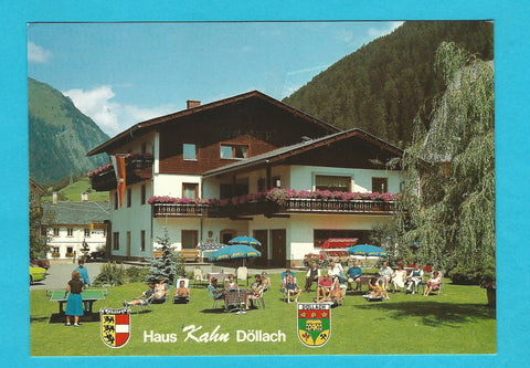 AK Großkirchheim, Döllach 73. Frühstückspension Haus Kahn.