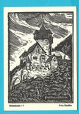 AK Falkenstein. Holzschnitt V Fritz Rindler.
