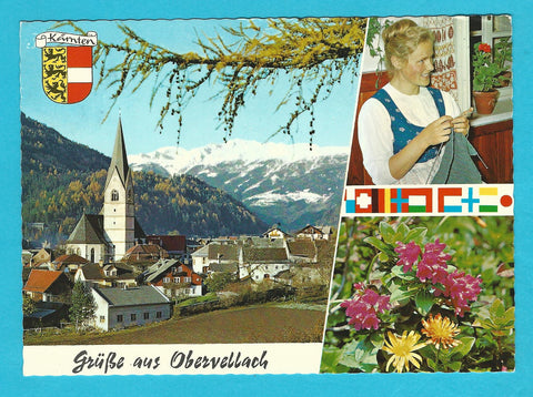 AK Grüße aus Obervellach.