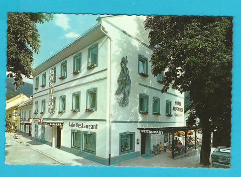 AK Obervellach. Hotel Alpenhof - Hotel Post. A. u. R. Kempf.