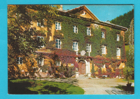 AK Obervellach. Pension Schloss Trabuschgen. Reitschule.