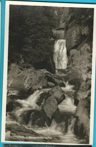 AK Obervellach. 1. Groppensteinerfall. (1930)